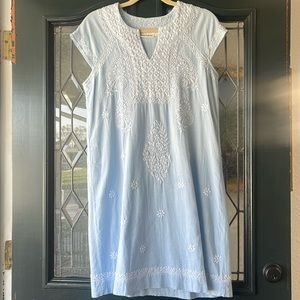 Beautiful roller rabbit embroidered dress